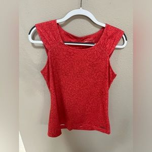 Merrell size M red tank top with pattern. Great condition!